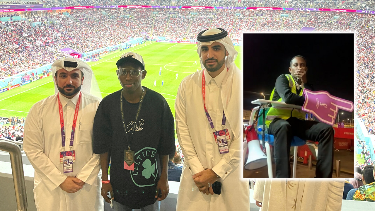 فيديو | "رجل الميترو": شاب كيني يخطف الأنظار ويحدث ضجة في مونديال قطر