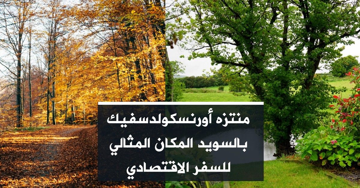 منتزه أورنسكولدسفيك بالسويد المكان المثالي للسفر الاقتصادي