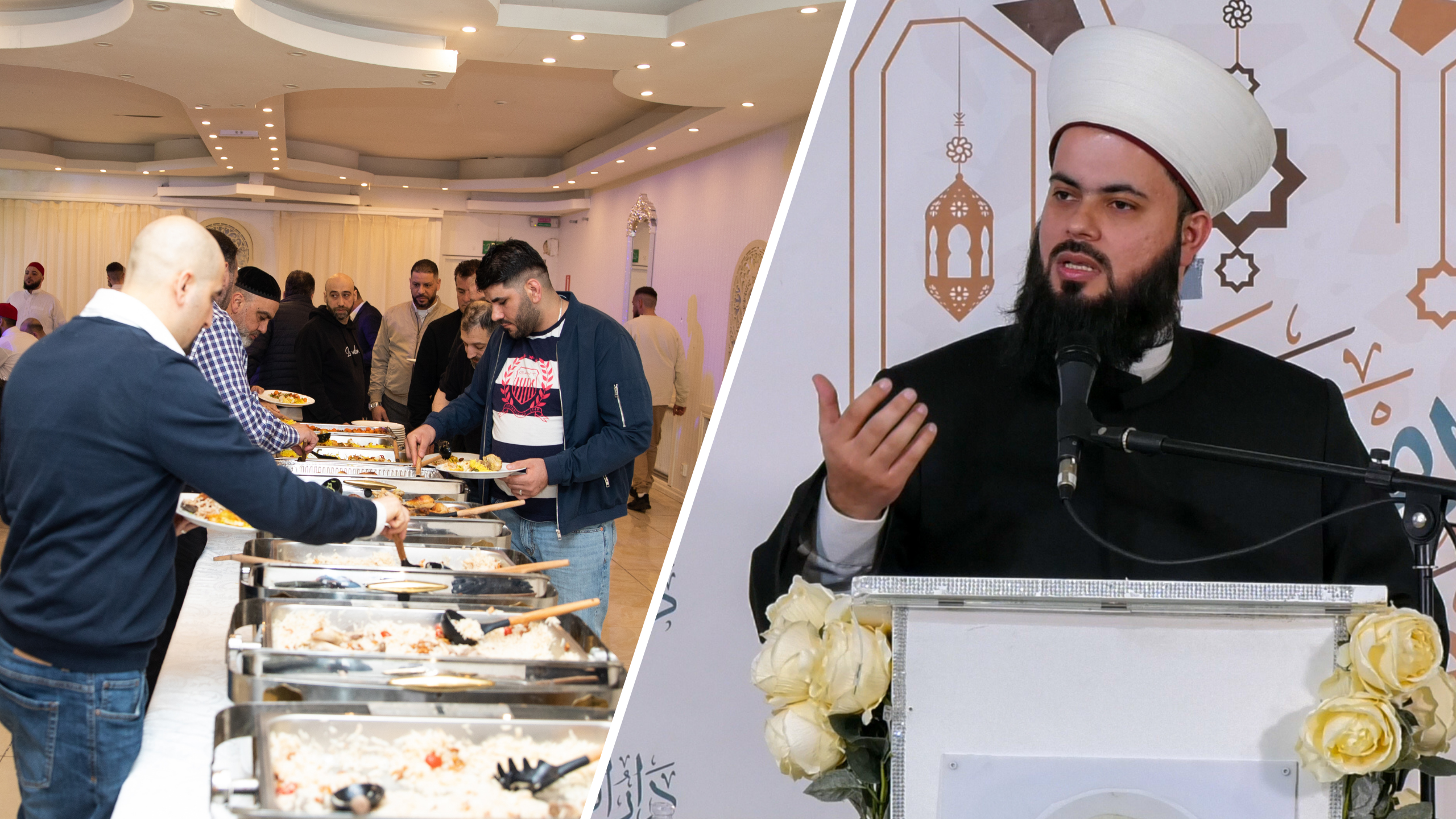 تحت شعار “رمضان شهر صفاء الروح ” تقيم دار الفتوى الإسلامية في السويد إفطارها السنوي