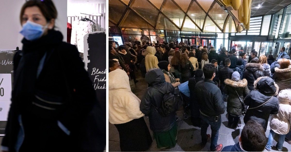 مجموعة من الأطباء السويديين يطالبون بارتداء الكمامات خلال التسوق