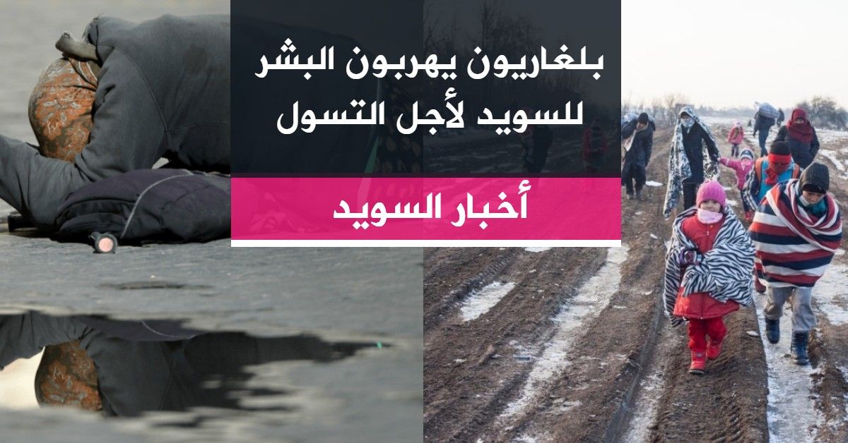 بلغاريون يهربون البشر للسويد لأجل التسول