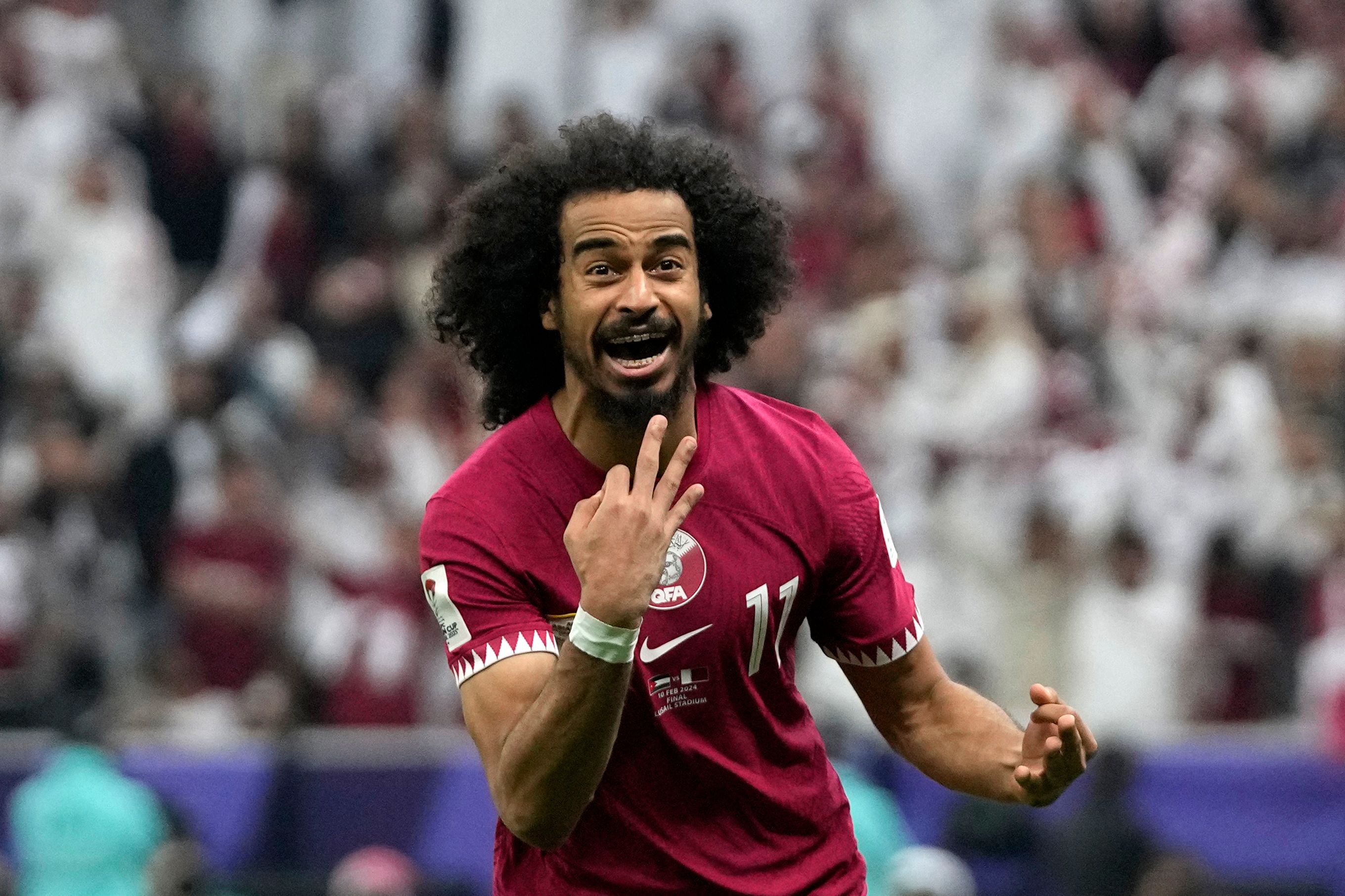 العنابي زعيم آسيا للمرة الثانية على التوالي بعد فوزه على المنتخب الأردني